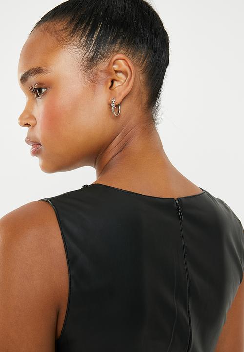 ONLY - Annabelle stud detail dress - black