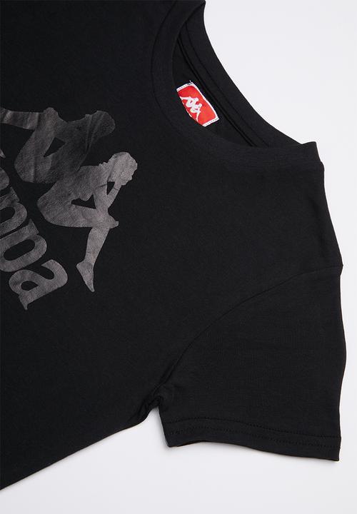 KAPPA - Authentic estessi slim tee - black
