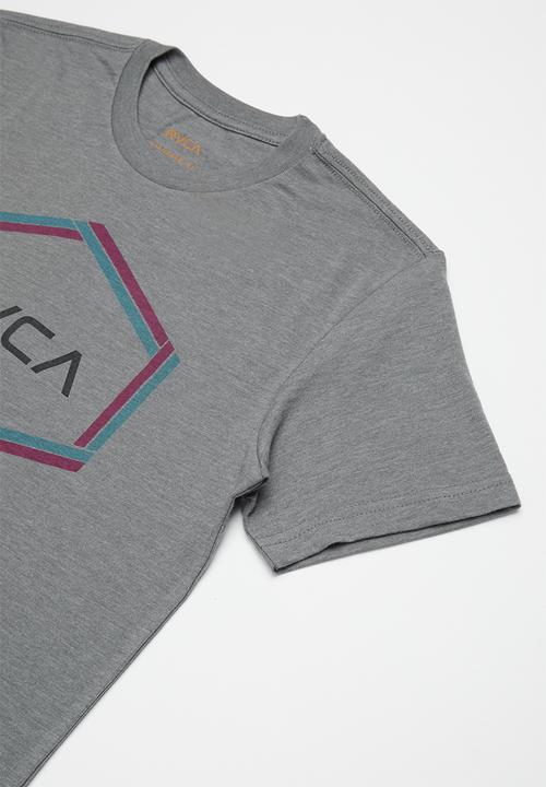 RVCA - Hexest shortsleeve tee - grey 