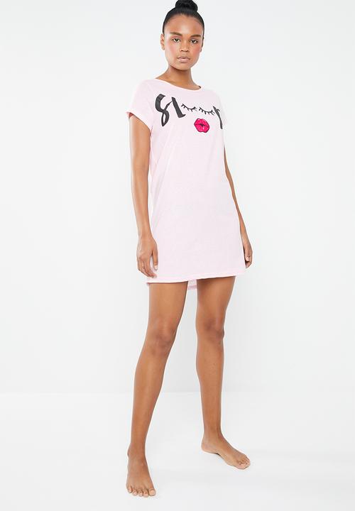 c(inch) - Sleep shirt - pink