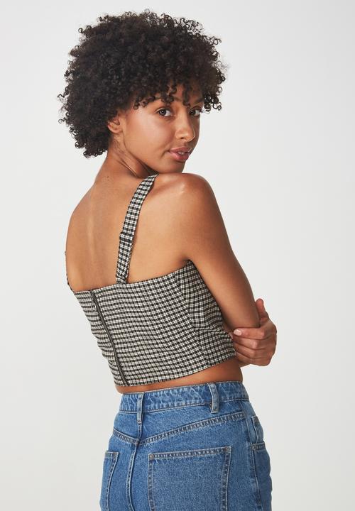 Cotton On - Stacey tank - black