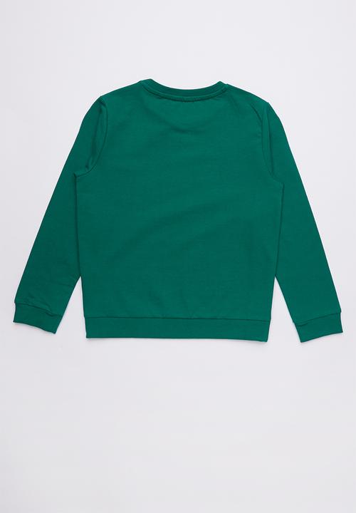 GUESS - Long sleeve fashion quatro active top - green