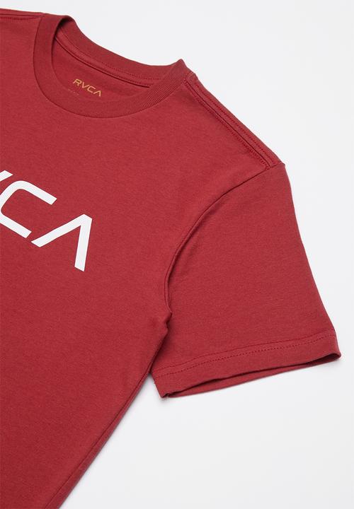 RVCA - Big rvca short sleeve tee - red