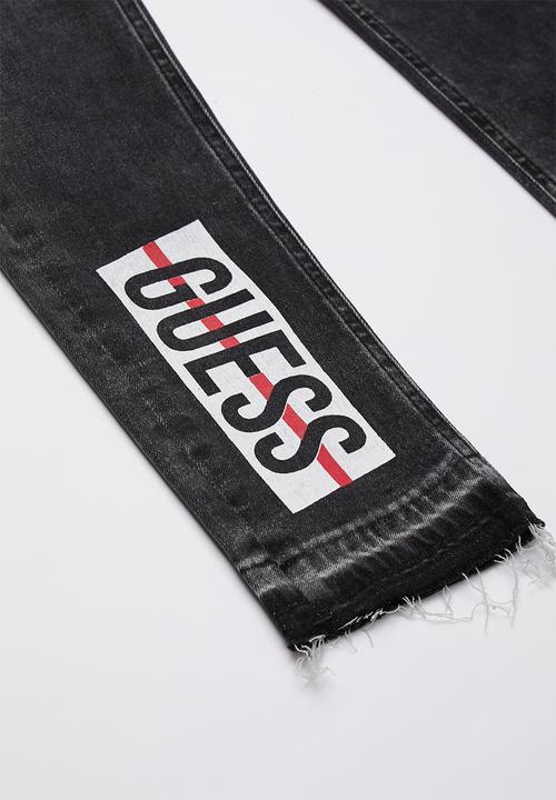 GUESS - Skinny denim jeans - black