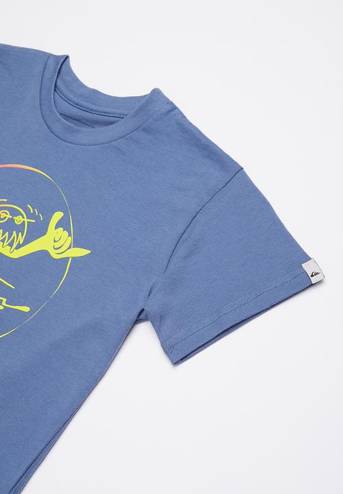 Quiksilver - Monster shaka tee - blue