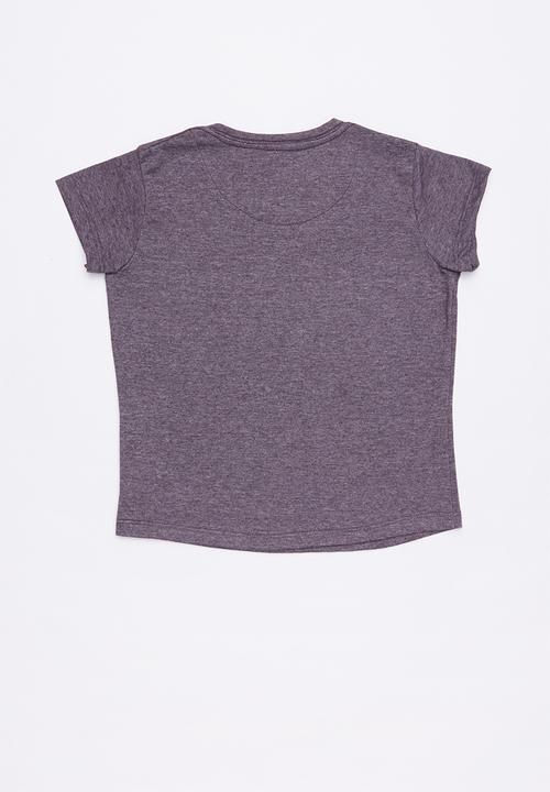 Lizzy - Mikaela printed tee - purple