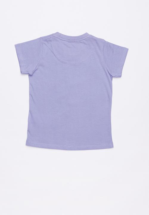 Lizzy - Millie printed tee - purple 