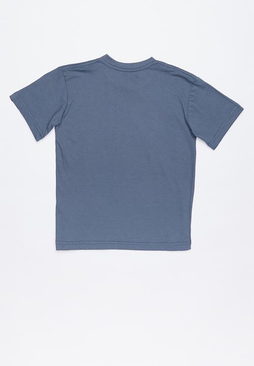 Quiksilver - Rough script tee - blue