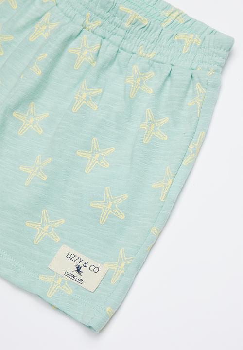 Lizzy - Zaira walk shorts - blue