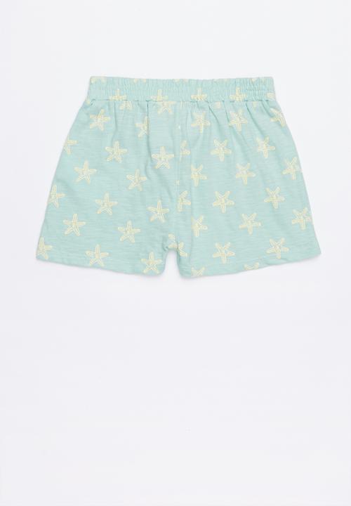 Lizzy - Zaira walk shorts - blue
