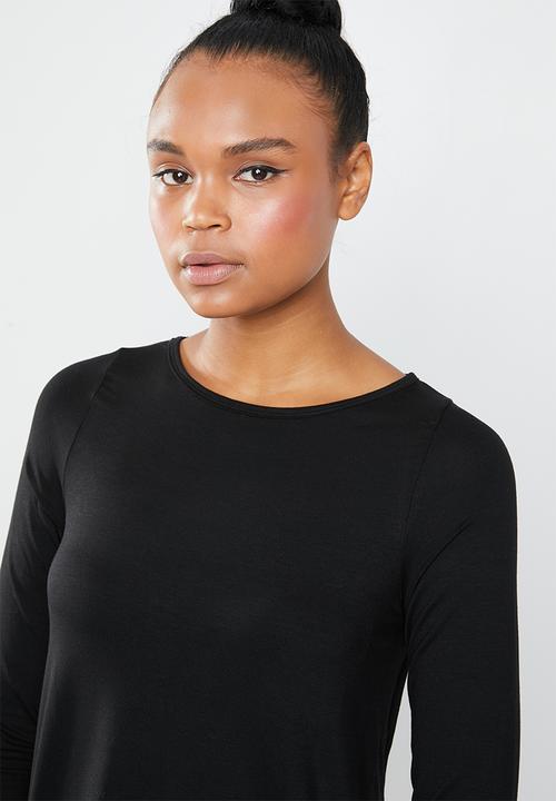 Superbalist - Side slit top - black