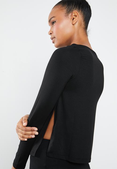 Superbalist - Side slit top - black