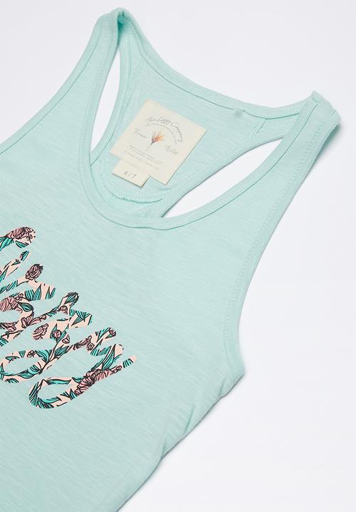 Lizzy - Bodhi printed vest - blue