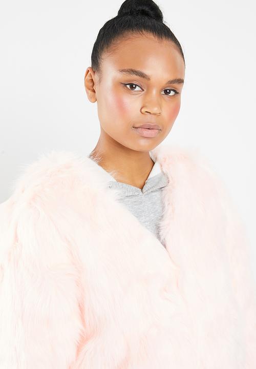 dailyfriday - Faux fur jacket - pink