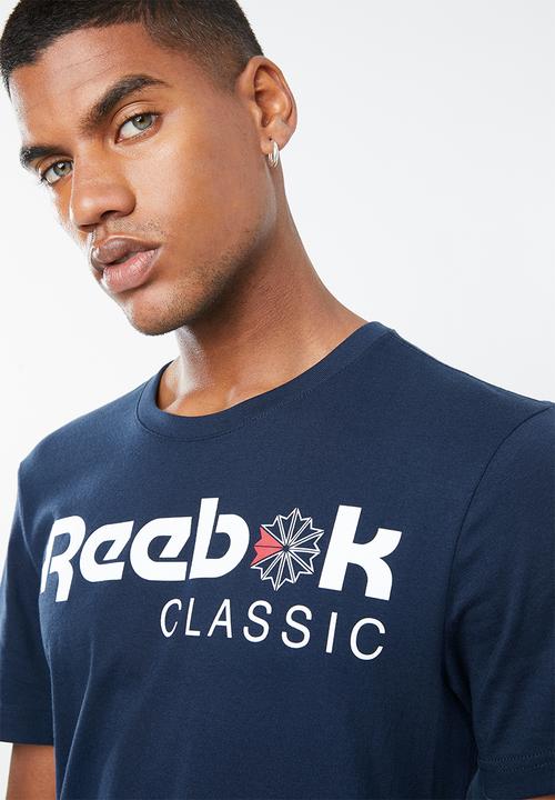 Reebok Classic - Franchise LC short sleeve tee - navy