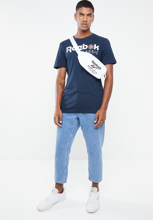 Reebok Classic - Franchise LC short sleeve tee - navy