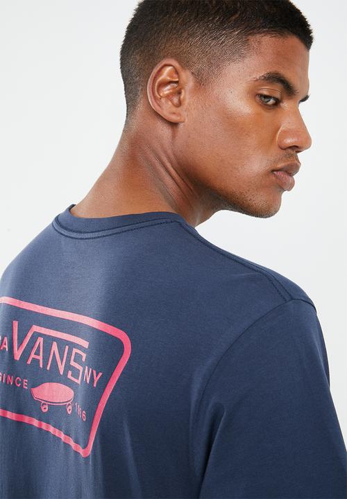 Vans - Full patch back tee - blue