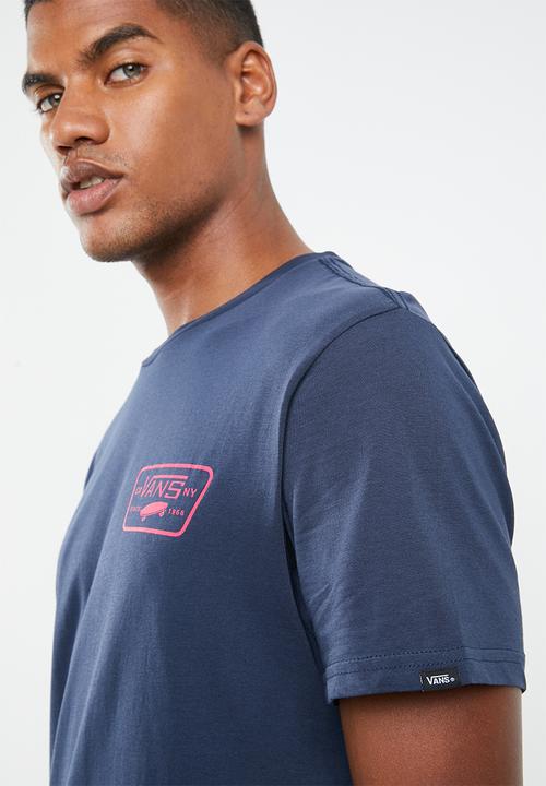 Vans - Full patch back tee - blue