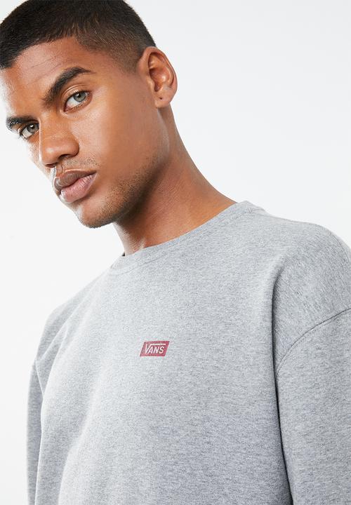 Vans - Retro tall type crew sweat - grey