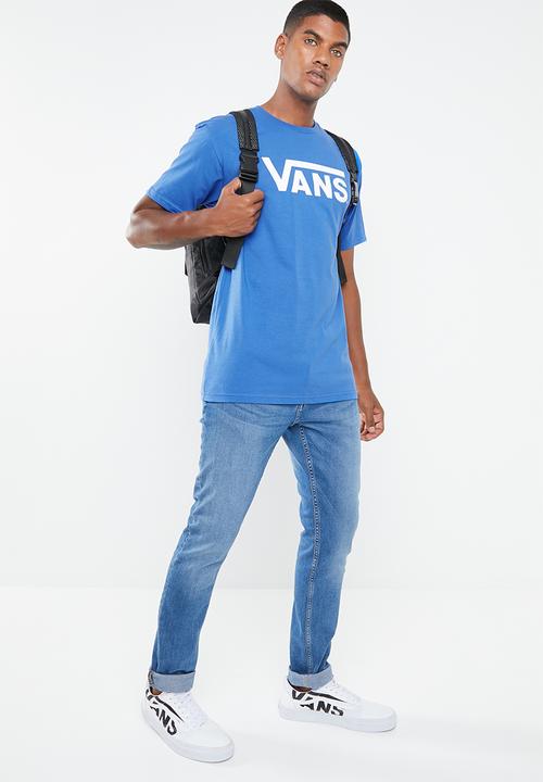 Vans - Classic tee - blue & white