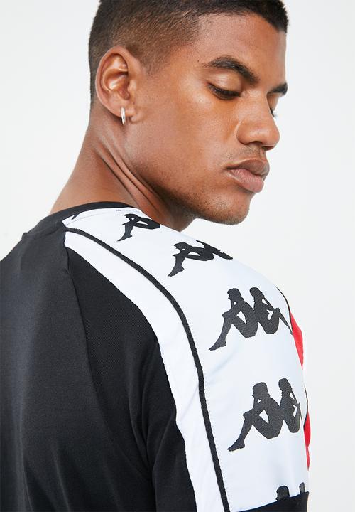 KAPPA - Banda 10 Arset tee - black & red