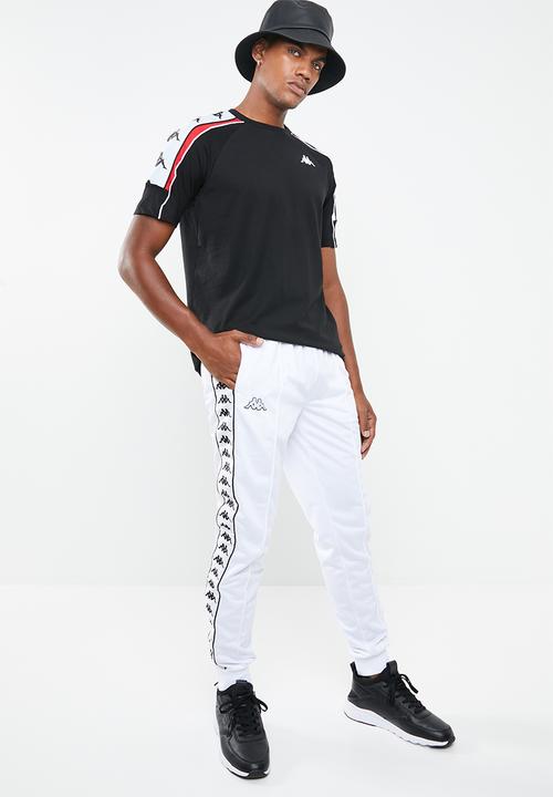 KAPPA - Banda 10 Arset tee - black & red