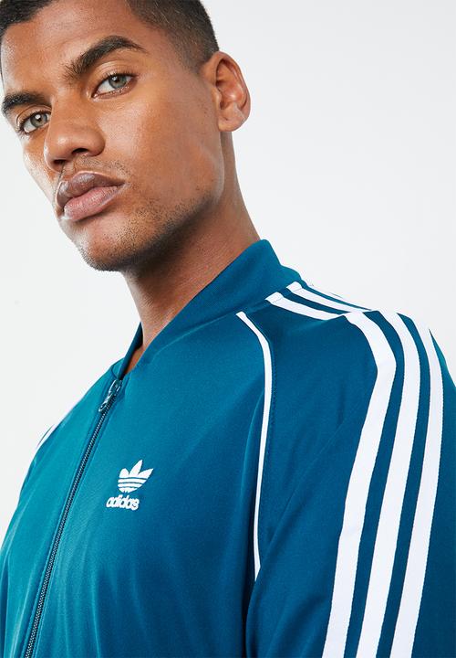 adidas Originals - SST track top - blue & white