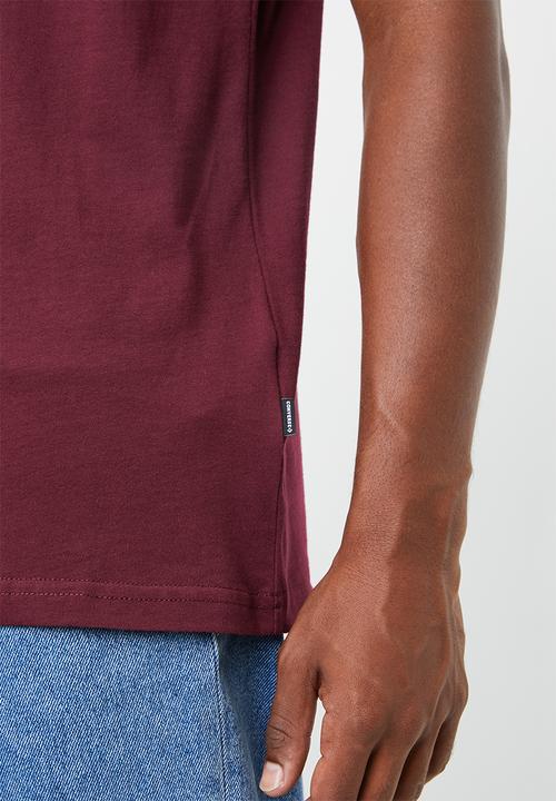 Converse - Chuck patch tee - burgundy
