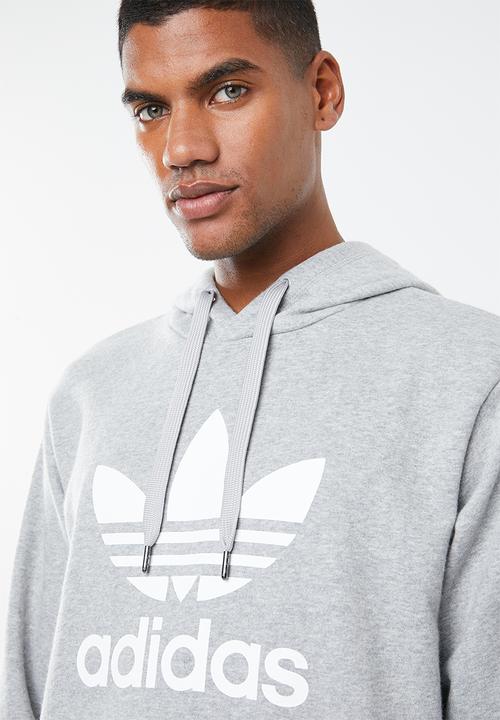 adidas Originals - Trefoil hoodie - grey