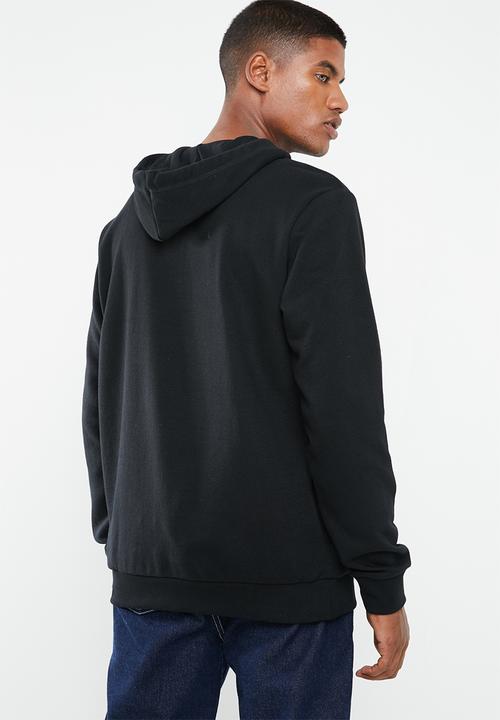 adidas Originals - Trefoil hoodie - black & white