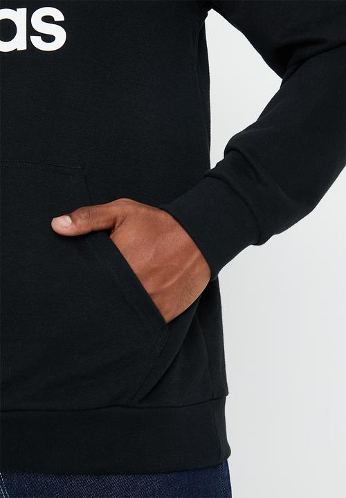 adidas Originals - Trefoil hoodie - black & white