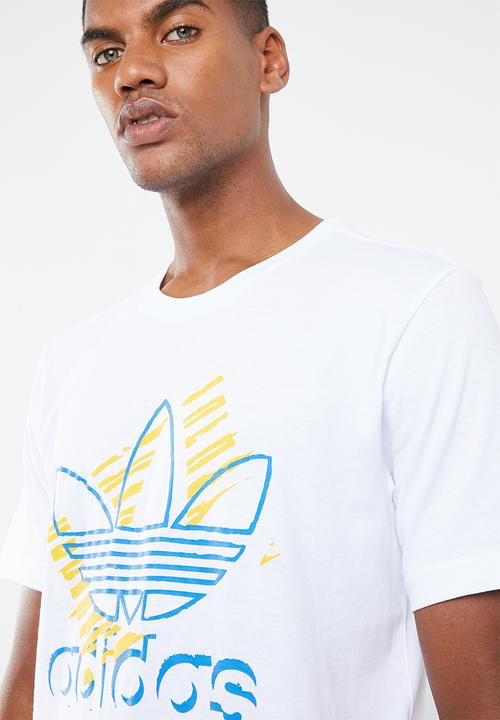 adidas Originals - Trefoil art short sleeve - white