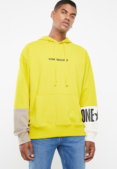 converse hoodie yellow