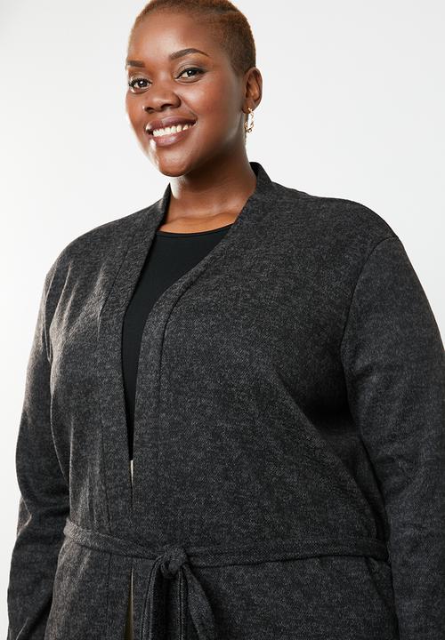 Superbalist - Longer length cardigan - charcoal