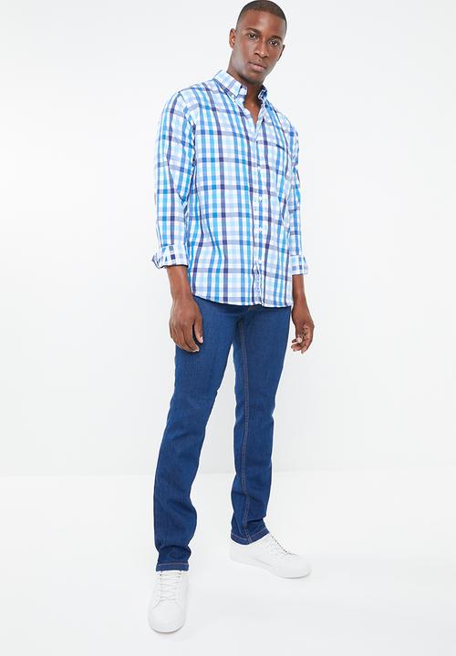 Pringle of Scotland - Firth straight leg jeans - blue