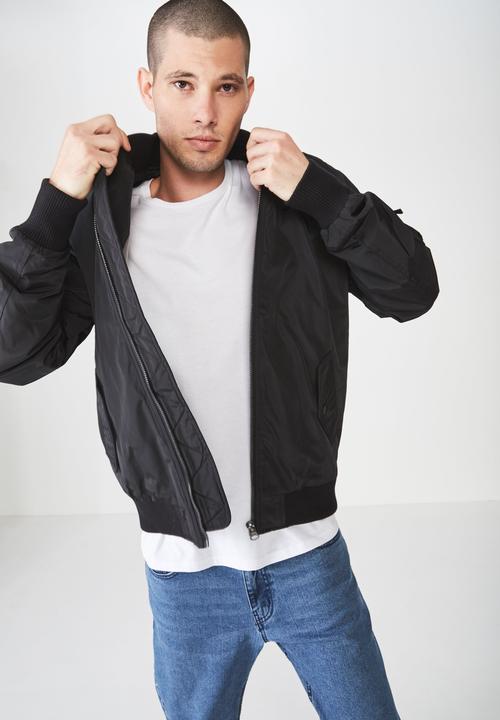 Cotton On - Airforce bomber jacket - black