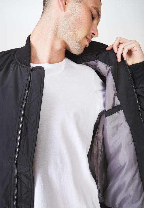 Cotton On - Airforce bomber jacket - black