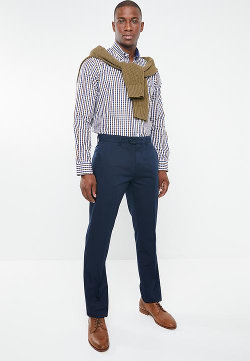 Pringle of Scotland - Eric straight leg chino - navy