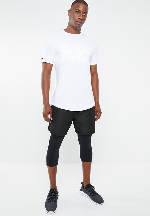 Under Armour - Ua graphic mesh tee - white