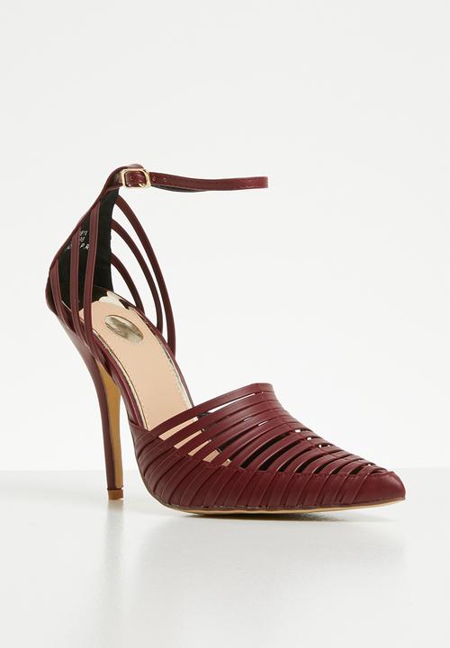 Footwork - Stiletto heel - maroon
