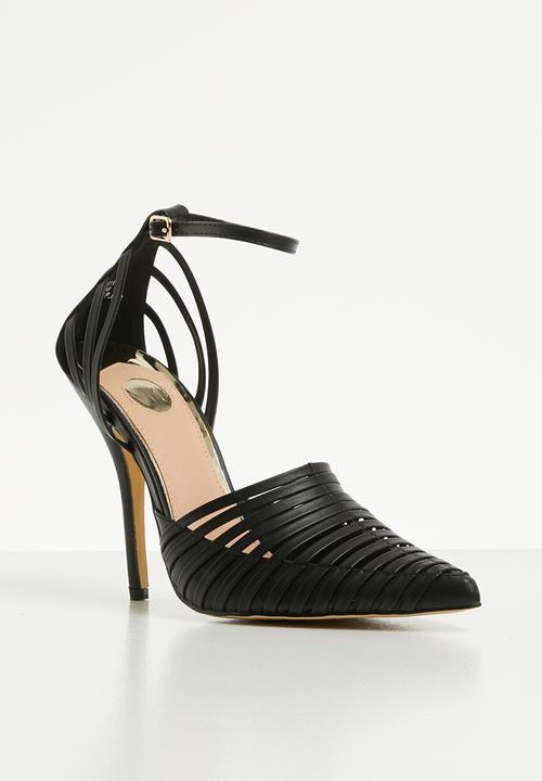 Footwork - Antoinelle stiletto heel - black