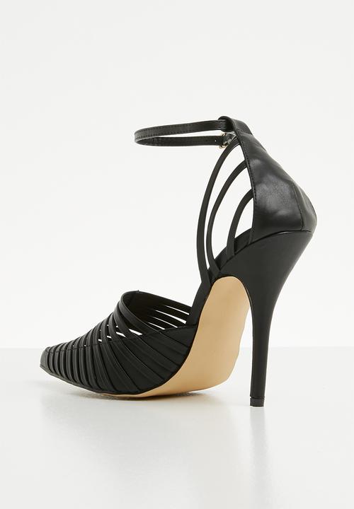 Footwork - Antoinelle stiletto heel - black