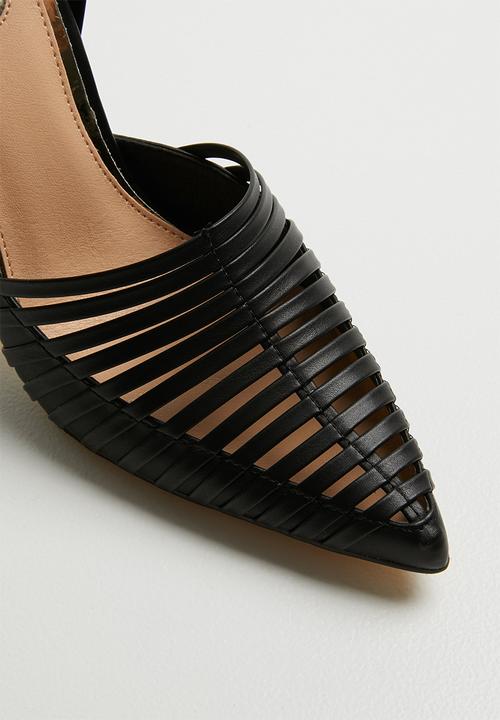 Footwork - Antoinelle stiletto heel - black