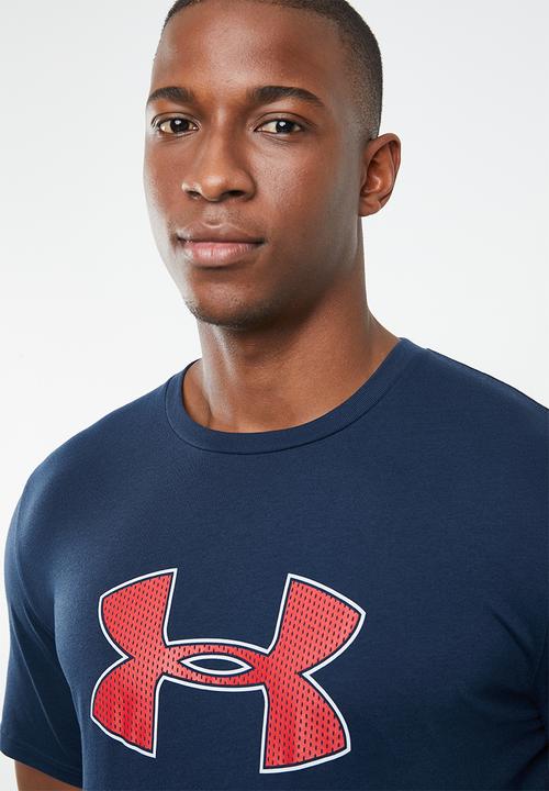 Under Armour - UA big logo tee - navy