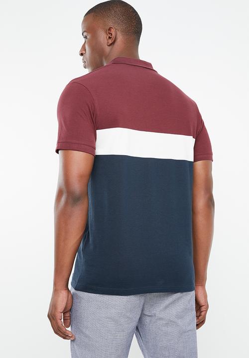 Selected Homme - Jinx short sleeve polo tee - multi
