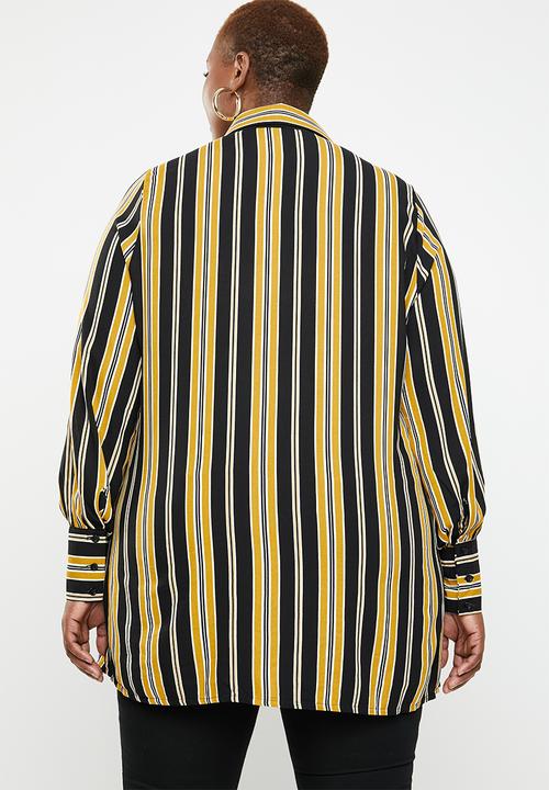 STYLE REPUBLIC PLUS - Contrast detail shirt - multi