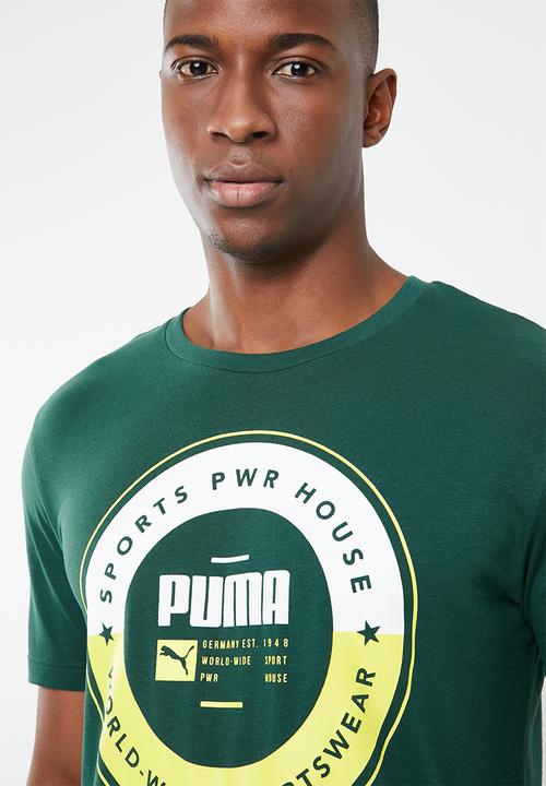 PUMA - Puma execution tee - green