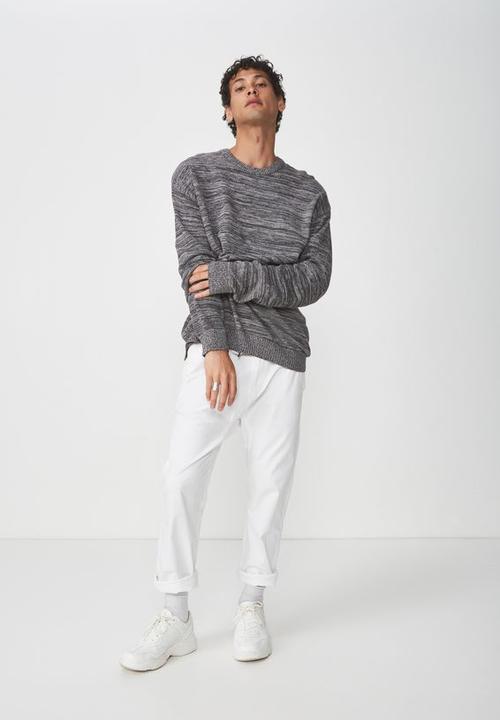 Cotton On - Lightweight crew sweater - grey