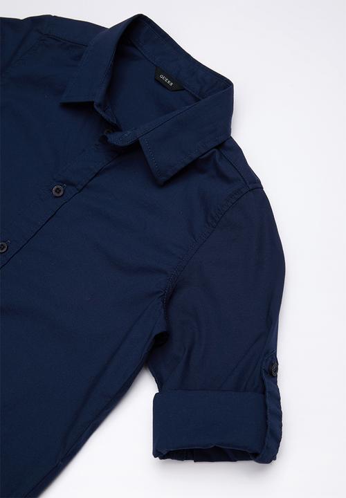 GUESS - Core woven shirt - navy