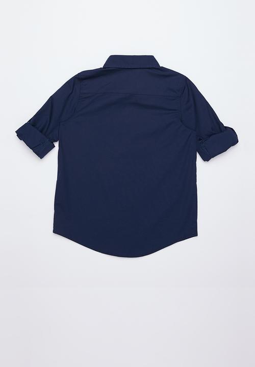 GUESS - Core woven shirt - navy